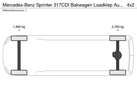 Mercedes-Benz 317CDI Bakwagen Laadklep Automaat Airco Cruisecontrol NIEUW BPM VRIJ | Van Nierop BV [20]
