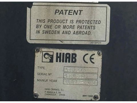 Scania
| 8X2*6 | HIAB 422E-5 | JIB | MANUAL | RETARDER | EURO 3 | Hulleman Trucks [23]