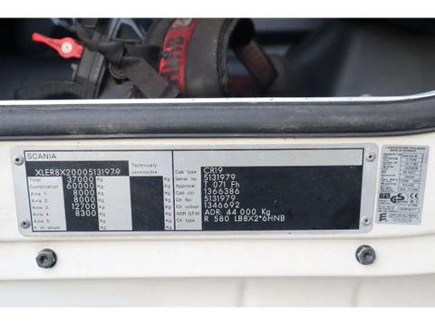 Scania
| 8X2*6 | HIAB 422E-5 | JIB | MANUAL | RETARDER | EURO 3 | Hulleman Trucks [24]