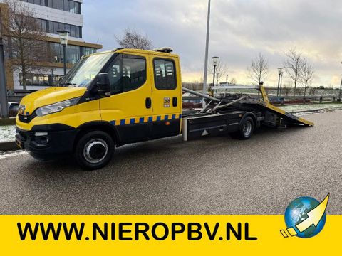 Iveco 70C17 Bergingsvoertuig Takelwagen Autotransport OMARZ OPBOUW Airco Cruisecontrol EURO 6 | Van Nierop BV [1]