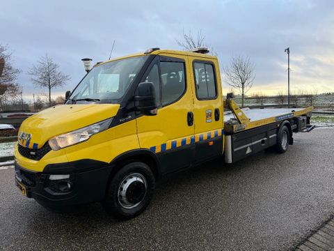 Iveco 70C17 Bergingsvoertuig Takelwagen Autotransport OMARZ OPBOUW Airco Cruisecontrol EURO 6 | Van Nierop BV [3]