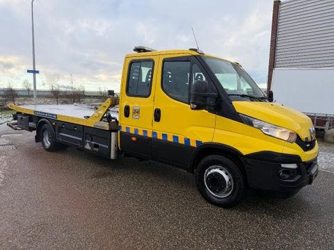 Iveco 70C17 Bergingsvoertuig Takelwagen Autotransport OMARZ OPBOUW Airco Cruisecontrol EURO 6 | Van Nierop BV [4]