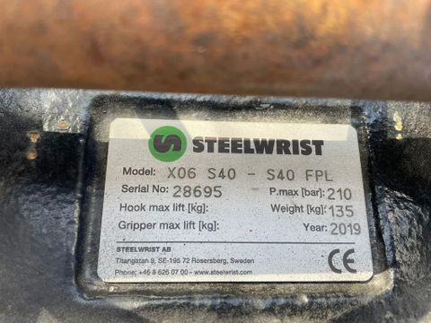 STEELWRIST
X06 S40 | TILT ROTATOR | VLS | FPL | FF | NEW / UNUSED | Hulleman Trucks [13]