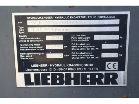 Liebherr
LH 40 M LITRONIC | GRAB | QUICK COUPLER | 16 METER | Hulleman Trucks [20]