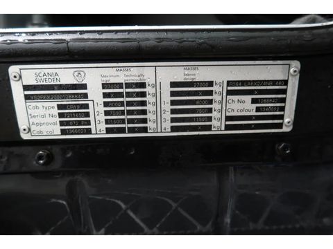 Scania R164-480 V8 - Topline - King of the Road -  Retarder | Companjen Bedrijfswagens BV [5]