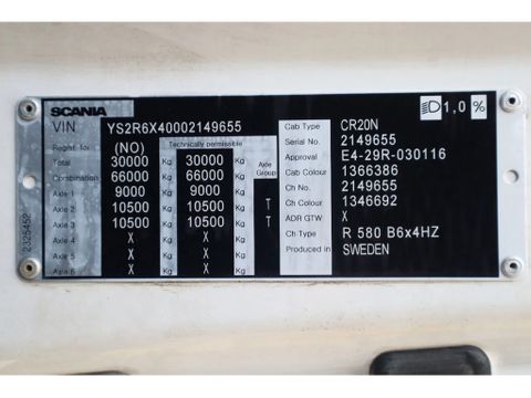 Scania
| 6X4 | FULL STEEL | BIG AXLES | RETARDER | EURO 6 | Hulleman Trucks [21]