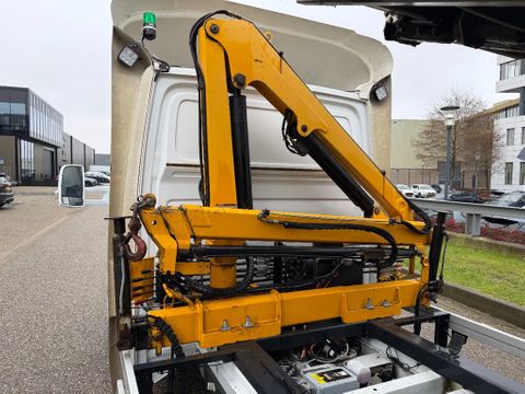 Mercedes-Benz 516CDI Kipper/Afzet systeem + EFFER 28/2S Kraan Airco Trekhaak Remote Control EURO 6 | Van Nierop BV [11]