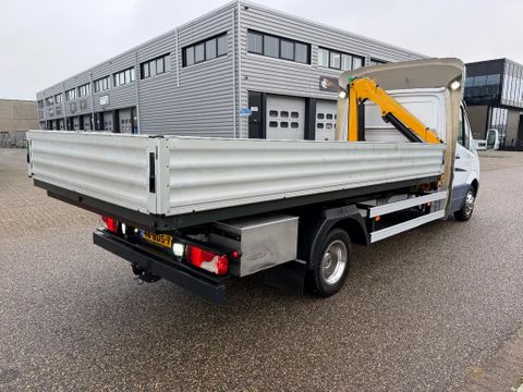 Mercedes-Benz 516CDI Kipper/Afzet systeem + EFFER 28/2S Kraan Airco Trekhaak Remote Control EURO 6 | Van Nierop BV [6]
