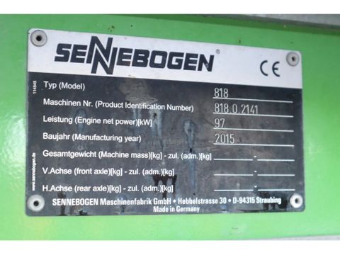 Sennebogen
818 E K9 ULM | SORTING GRAB | GOOD TIRES | Hulleman Trucks [20]