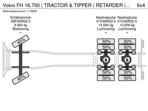 Volvo
| TRACTOR & TIPPER | RETARDER | BIG AXLES | EURO 5 | Hulleman Trucks [21]