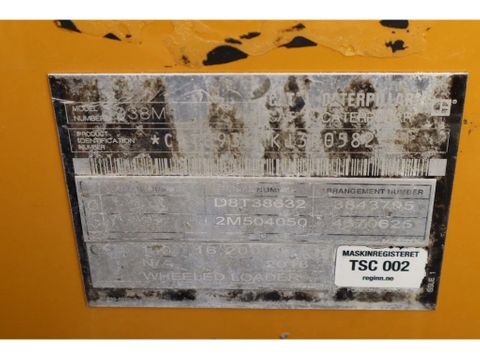 Caterpillar
938 M | 2X BUCKET | JIB | FORKS | BSS | GOOD CONDITION | Hulleman Trucks [20]