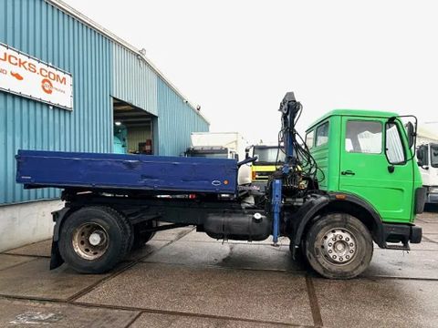 Mercedes-Benz C 4x2 KIPPER WITH CRANE (6-CILINDER ENGINE / MANUAL GEARBOX / FULL STEEL SUSPENSION) | Engel Trucks B.V. [4]