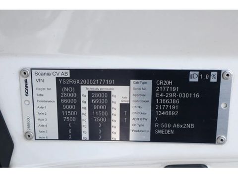 Scania
| 6X2 | RETARDER | FULL OPTION | EURO 6 | Hulleman Trucks [20]