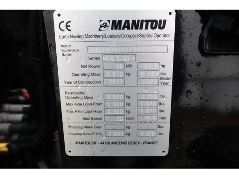Manitou
MLA 5-50 H | BUCKET | 3-M WARRANTY | NEW UNUSED | Hulleman Trucks [20]