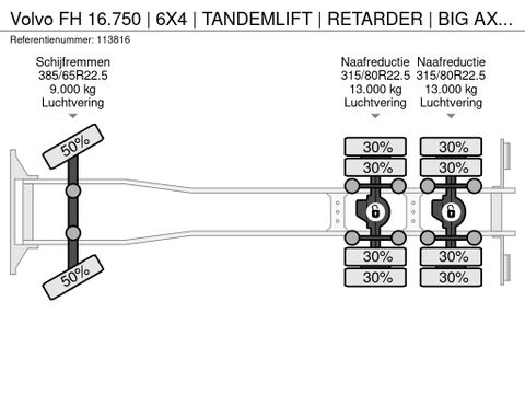 Volvo
| 6X4 | TANDEMLIFT | RETARDER | BIG AXLES | EURO 6 | Hulleman Trucks [21]