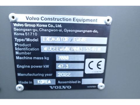 Volvo
EW60E | 117 HOURS | ROTOTILT + GRIPPER | BUCKET | 30 KM/H | Hulleman Trucks [20]