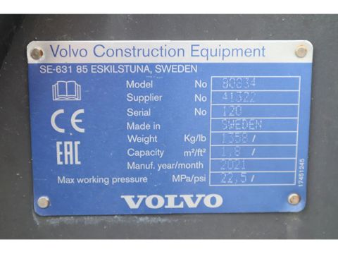 Volvo
80834 | 1.8 M2 | L60/L70/L90 | LOG GRAPPLE | HOLZGREIFER | WOOD CLAMP | Hulleman Trucks [13]