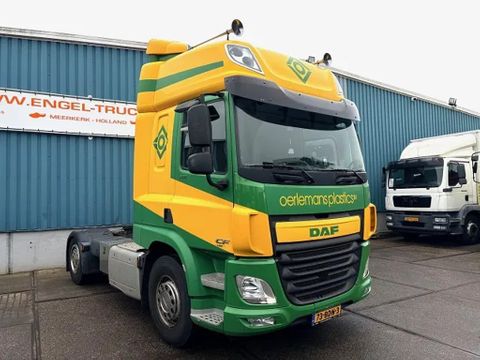 DAF SPACECAB (EURO 6 / AS-TRONIC / 8.000 KG. FRONT AXLE / AIRCONDITIONING / FRIDGE / CAMERA SYSTEM / COMPLETE SPOILERSET / ETC.) | Engel Trucks B.V. [2]