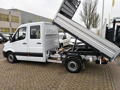 Mercedes-Benz 313CDI Openlaadbak Dubbelcabine Airco 3 Zijdige Kipper | Van Nierop BV [4]