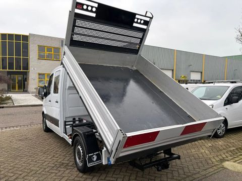 Mercedes-Benz 313CDI Openlaadbak Dubbelcabine Airco 3 Zijdige Kipper | Van Nierop BV [5]