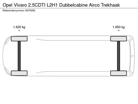 Opel 2.5CDTI L2H1 Dubbelcabine Airco Trekhaak | Van Nierop BV [11]