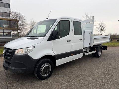 Mercedes-Benz 514CDI Dubbelcabine Openlaadbak Kipper Automaat Airco Cruisecontrol 60000KM | Van Nierop BV [2]