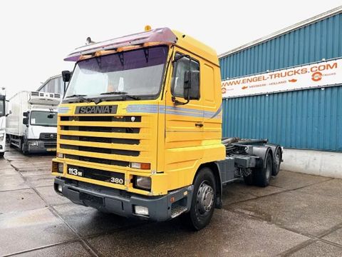 Scania ML TOP-/STREAMLINE 6x2 HOOK-ARM (12 GEARS MANUAL GEARBOX / 8.000 KG. FRONT AXLE / LIFT-AXLE / AIRCONDITIONING / P.T.O.) | Engel Trucks B.V. [1]