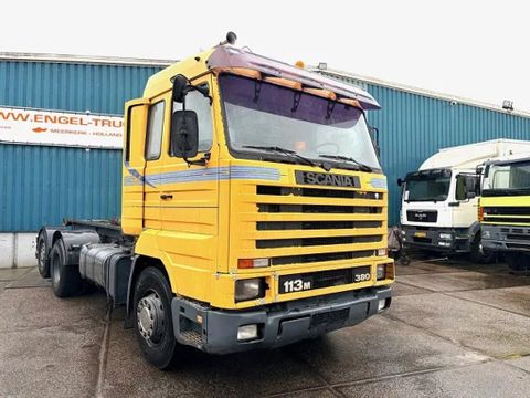 Scania ML TOP-/STREAMLINE 6x2 HOOK-ARM (12 GEARS MANUAL GEARBOX / 8.000 KG. FRONT AXLE / LIFT-AXLE / AIRCONDITIONING / P.T.O.) | Engel Trucks B.V. [2]