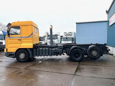 Scania ML TOP-/STREAMLINE 6x2 HOOK-ARM (12 GEARS MANUAL GEARBOX / 8.000 KG. FRONT AXLE / LIFT-AXLE / AIRCONDITIONING / P.T.O.) | Engel Trucks B.V. [5]