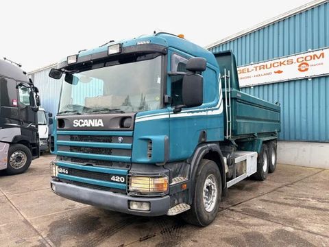 Scania G 6x2 FULL STEEL KIPPER (MANUAL GEARBOX / FULL STEEL SUSPENSION / REDUCTION AXLE / 10 TIRES / AIRCONDITIONING / ETC) | Engel Trucks B.V. [1]