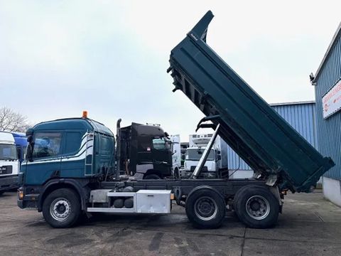 Scania G 6x2 FULL STEEL KIPPER (MANUAL GEARBOX / FULL STEEL SUSPENSION / REDUCTION AXLE / 10 TIRES / AIRCONDITIONING / ETC) | Engel Trucks B.V. [5]