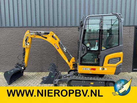 XCMG XE20E PRO NIEUW Airco Snelwissel 3 Bakken Extra Functie KUBOTA MOTOR vier keer op voorraad | Van Nierop BV [1]