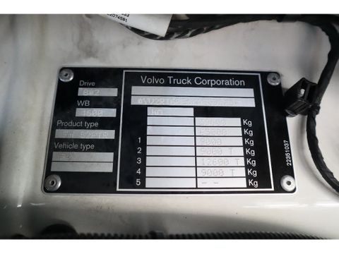 Volvo
| 8X2*6 | 3X STEERING | RETARDER | JOAB HOOK | DUAL CLUTCH | EURO 6 | Hulleman Trucks [23]