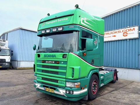 Scania L TOPLINE ORIGINAL DUTCH SHOW TRUCK (EURO 3 / 12 GEARS MANUAL GEARBOX / RETARDER / AIRCONDITIONING / SPECIAL INTERIOR) | Engel Trucks B.V. [1]