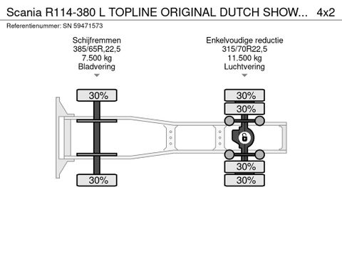 Scania L TOPLINE ORIGINAL DUTCH SHOW TRUCK (EURO 3 / 12 GEARS MANUAL GEARBOX / RETARDER / AIRCONDITIONING / SPECIAL INTERIOR) | Engel Trucks B.V. [15]