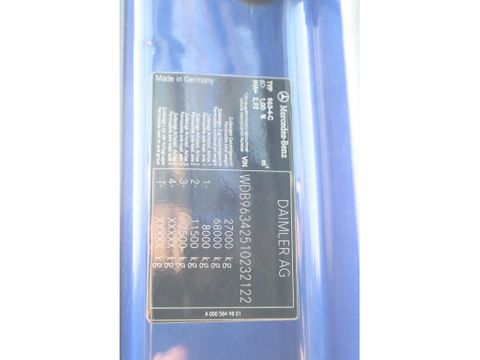 Mercedes-Benz
| 6X2 | RETARDER | HYDRAULICS | EURO 6 | Hulleman Trucks [22]