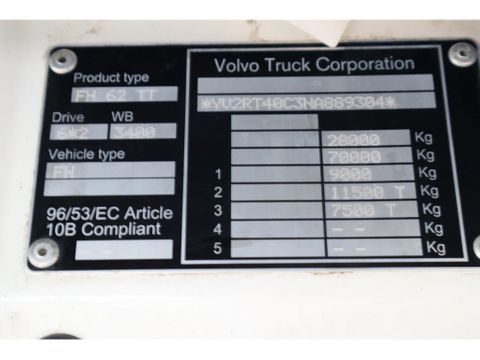 Volvo
| 6X2 | RETARDER | HYDRAULICS | I-SAVE | EURO 6 | Hulleman Trucks [20]