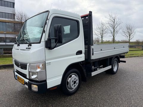 FUSO 3S13 Openlaadbak Automaat Airco Navi Trekhaak 19000KM eerste eigenaar NIEUWSTAAT | Van Nierop BV [2]