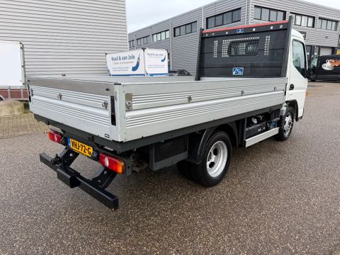 FUSO 3S13 Openlaadbak Automaat Airco Navi Trekhaak 19000KM eerste eigenaar NIEUWSTAAT | Van Nierop BV [4]