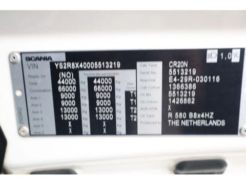 Scania
XT | FULL STEEL | RETARDER | BIG AXLES | EURO 6 | Hulleman Trucks [20]