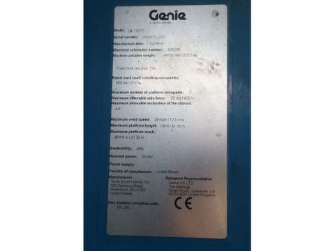 Genie
ZX-135/70 | 43 METER | 272 KG | Hulleman Trucks [20]