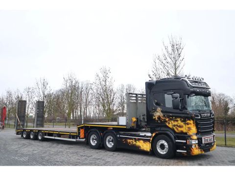 Max Trailer
MAX 100 | 3-AXLE STEERING | LIFT DECK | SLIDING RAMPS | REMOTE | Hulleman Trucks [5]