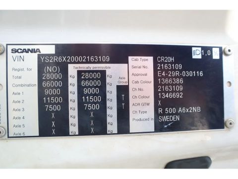 Scania
| 6X2 | RETARDER | FULL AIR | EURO 6 | Hulleman Trucks [20]