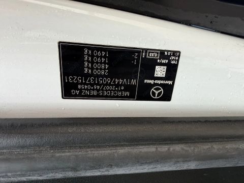 Mercedes-Benz 114CDI L3H1 VEBA KOELBOX Automaat Airco Navi Cruisecontrol Dubbelen Schuifdeur EURO 6 | Van Nierop BV [18]