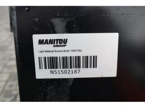 Manitou
MLA 5-50 H | BUCKET | 3-M WARRANTY | NEW UNUSED | Hulleman Trucks [17]