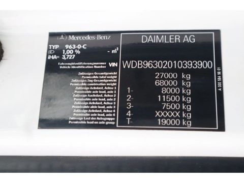 Mercedes-Benz
| 6X2 | MULTILIFT HOOK | RETARDER | EURO 6 | Hulleman Trucks [20]