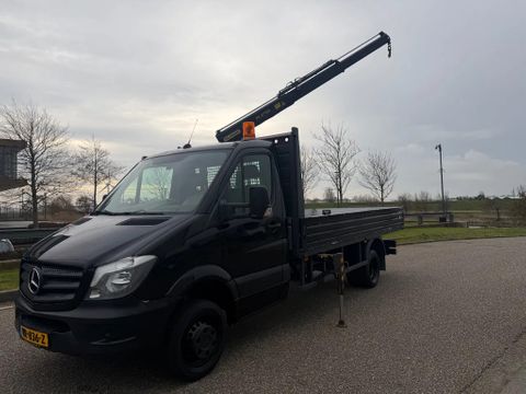 Mercedes-Benz 513CDI Openlaadbak + Palfinger PC2700 Kraan Airco Cruisecontrol Trekhaak EURO 6 | Van Nierop BV [2]