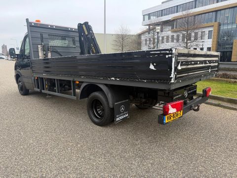 Mercedes-Benz 513CDI Openlaadbak + Palfinger PC2700 Kraan Airco Cruisecontrol Trekhaak EURO 6 | Van Nierop BV [6]