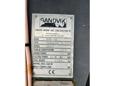 Sandvik
COMMANDO DC130 Ri | SURFACE DRILLING RIG | REMOTE | Hulleman Trucks [20]