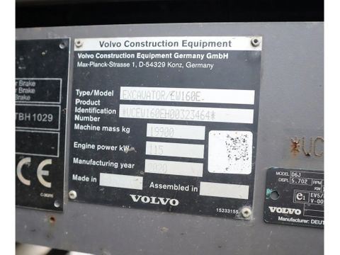 Volvo
EW160E | EW 160 E | ROTOTILT | GPS | BSS | BUCKET | Hulleman Trucks [20]